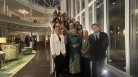 جانب من افتتاح المعتكف