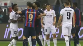 مباراة سابقة بين برشلونة وريال مدريد