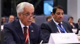 سعادة السيد سلطان بن سعد المريخي وزير الدولة للشؤون الخارجية