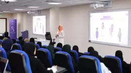 جانب من المحاضرة