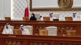 جانب من جلسة مجلس الشورى