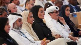 صاحبة السمو الشيخة موزا بنت ناصر خلال افتتاح القمة