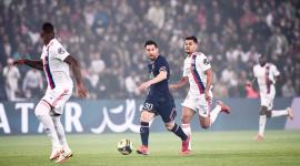 مباراة سابقة بين باريس سان جيرمان وليون