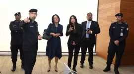 جانب من الزيارة