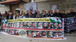 جانب من الوقفة الاحتجاجية