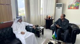 جانب من تسليم رسالة سمو الأمير