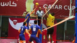 مباراة الشرطة وفريق قطر