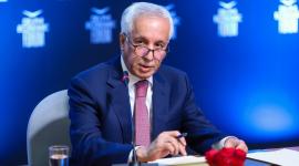 سعادة السيد سلطان بن سعد المريخي وزير الدولة للشؤون الخارجية