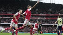 فرحة لاعبي أرسنال