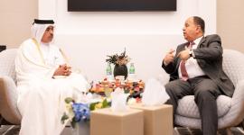 اجتماع سعادة السيد علي بن أحمد الكواري وزير المالية مع سعادة الدكتور محمد معيط وزير المالية المصري