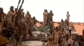 جانب من قوات الدعم السريع