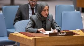 سعادة الشيخة علياء أحمد بن سيف آل ثاني المندوبة الدائمة لدولة قطر لدى الأمم المتحدة