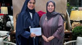 الكاتبة أندلس إبراهيم في ضيافة الملتقى القطري للمؤلفين