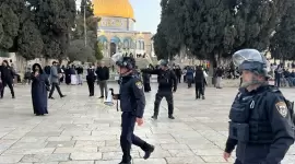 قوات الاحتلال في المسجد الأقصى