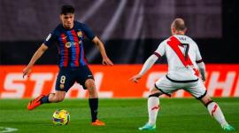 من مباراة برشلونة ورايو فاليكانو