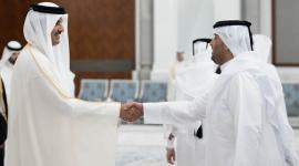 سمو الأمير يستقبل المهنئين بعيد الفطر المبارك