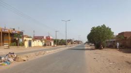 إغلاق وخلو للطرقات في الخرطوم