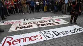 جانب من المظاهرات