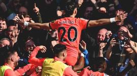 احتفال لاعبو برايتون