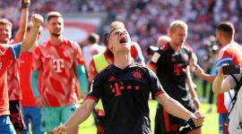 فرحة لاعبو بايرن ميونخ