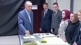 الرئيس التركي مرشح تحالف الجمهور رجب طيب أردوغان