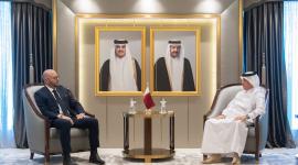 خلال الاجتماع مع سفير أستراليا