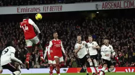 جانب من المباراة