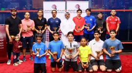 جانب من تتويج الفائزين