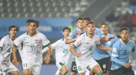 مباراة العراق وأوروجواي