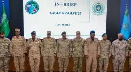 صورة جماعية على هامش التدريب المُشترك