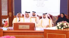 جانب من المشاركة القطرية في الاجتماع الدولي