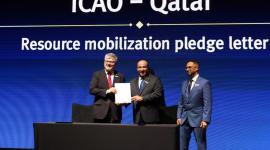 وزير المواصلات خلال المشاركة في  أعمال الندوة العالمية الثانية لدعم التنفيذ (GISS)