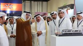 سعادة وزير المواصلات خلال مشاركته في افتتاح المؤتمر