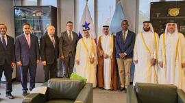 جانب من مشاركة الوفد القطري