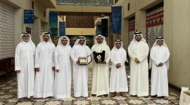 جانب من زيارة الوفد القطري للكويت