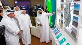 سعادة وزير البلدية مفتتحا مؤتمر ومعرض إعادة التدوير والاستدامة