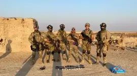 جانب من التمرين