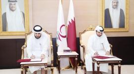 جانب من توقيع الاتفاقية