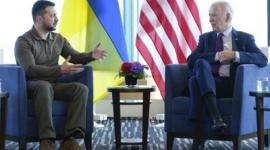 الرئيس الأمريكي والرئيس الأوكراني