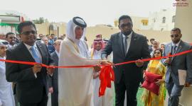 جانب من افتتاح السفارة