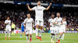 احتفال أسنسيو بالهدف