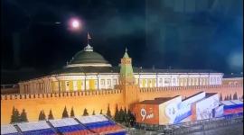 مبنى الكرملين أثناء استهدافه بطائرة مسيرة انتحارية