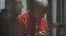 مرشد جماعة الإخوان المسلمين محمد بديع داخل قفص المحكمة (أرشيفية )