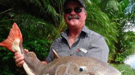 كيفن دارمودي خلال رحلة صيد سابقة