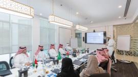 جانب من البرنامج التدريبي بالملتقى