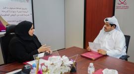 السيدة مها الرويلي في حديثها لوكالة الأنباء القطرية
