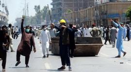 جانب من الاحتجاجات