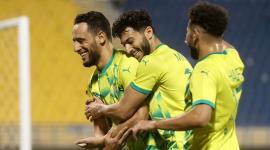 احتفال لاعبو الوكرة