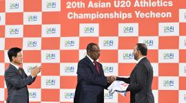 سعادة السيد دحلان جمعان الحمد رئيس الاتحاد الآسيوي لألعاب القوى