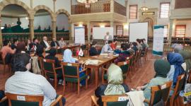 جانب من فعاليات أكاديمية المناظرات